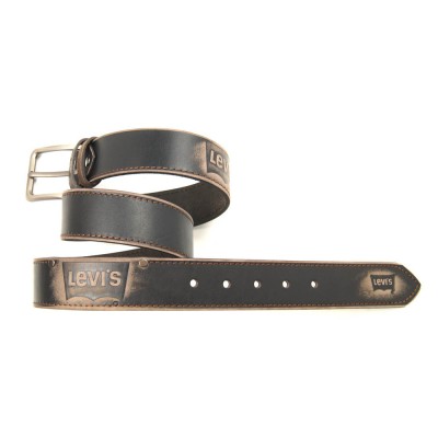 Мужской кожаный ремень в стиле Levis коричневый Мужской кожаный ремень в стиле Levis коричневый