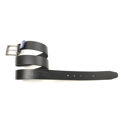 Мужской кожаный ремень в стиле Diesel черный Мужской кожаный ремень в стиле Diesel черный