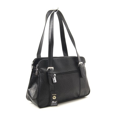 Сумка женская Karen Natalka 689 черная тисненая Сумка женская Karen Natalka 689 черная тисненая