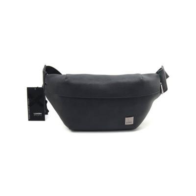 Мужская кожаная сумка Luxon 5516-2 черная
