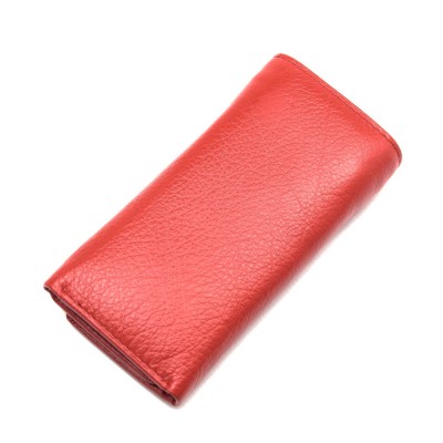 Женская кожаная ключница Marco Coverna (5551-2) красная Женская кожаная ключница Marco Coverna (5551-2) красная