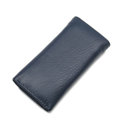 Женская кожаная ключница Marco Coverna (5551-5) синяя Женская кожаная ключница Marco Coverna (5551-5) синяя