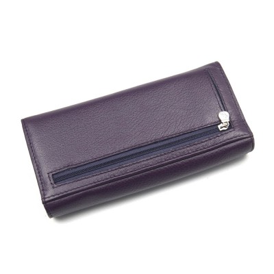 Женский кожаный кошелек Marco Coverna (1413-25) сиреневый Женский кожаный кошелек Marco Coverna (1413-25) сиреневый