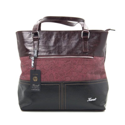 Сумка женская Karen Kleo N210 бордовая Сумка женская Karen Kleo N210 бордовая