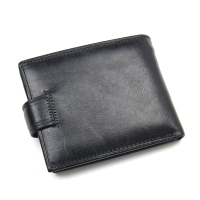 Мужской кожаный кошелек Marco Coverna 2003H черный Мужской кожаный кошелек Marco Coverna 2003H черный