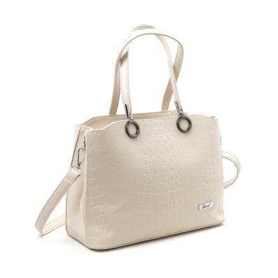 Сумка женская Karen Saga 2235 бежевый крокодил Сумка женская Karen Saga 2235 бежевый крокодил