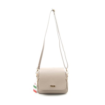 Женская кожаная сумка VEZZE 2344 бежевая