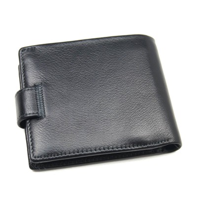 Мужской кожаный кошелек Marco Coverna 22-203 черный Мужской кожаный кошелек Marco Coverna 22-203 черный