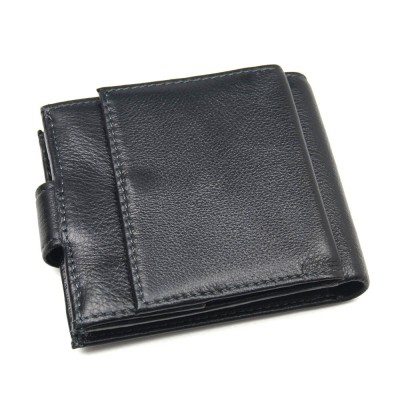 Мужской кожаный кошелек Marco Coverna 122А черный Мужской кожаный кошелек Marco Coverna 122А черный