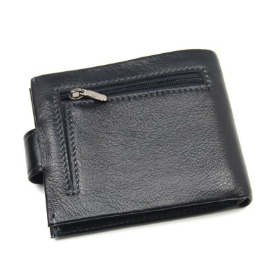 Мужской кожаный кошелек Marco Coverna 4M-611 черный Мужской кожаный кошелек Marco Coverna 4M-611 черный