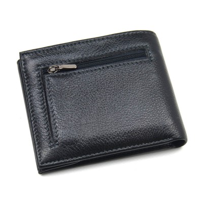 Мужское кожаное портмоне Marco Coverna 0901-1 черное Мужское кожаное портмоне Marco Coverna 0901-1 черное