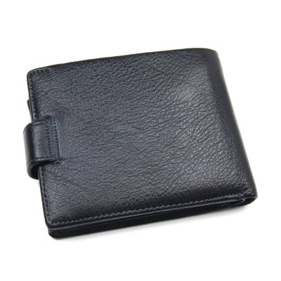 Мужской кожаный кошелек Marco Coverna 22-538 черный Мужской кожаный кошелек Marco Coverna 22-538 черный