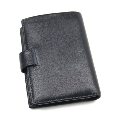 Мужской кожаный кошелек Marco Coverna 22-302 черный Мужской кожаный кошелек Marco Coverna 22-302 черный