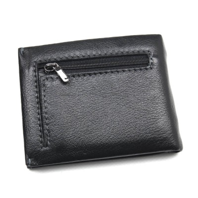 Мужское кожаное портмоне Marco Coverna 22-555-10 черное Мужское кожаное портмоне Marco Coverna 22-555-10 черное