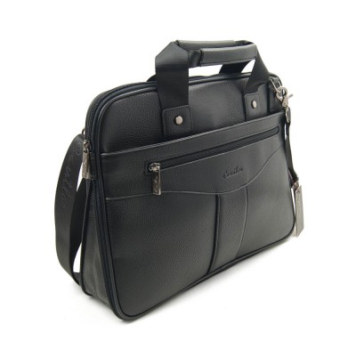 Мужская сумка-портфель Cantlor 703-В5 черная Мужская сумка-портфель Cantlor 703-В5 черная