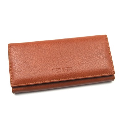 Женский кожаный кошелек Marco Coverna (MA150-1) светло-коричневый