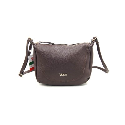 Женская кожаная сумка VEZZE 1813 коричневая Женская кожаная сумка VEZZE 1813 коричневая