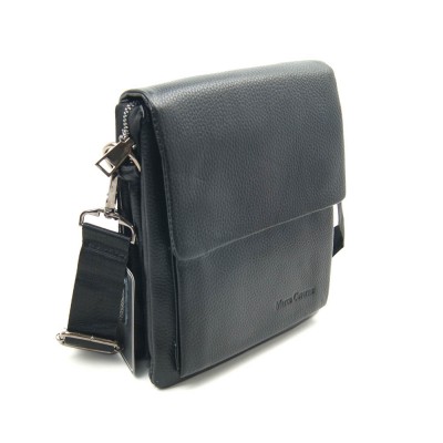 Мужская кожаная сумка Marko Coverna 16-8066-2 черная Мужская кожаная сумка Marko Coverna 16-8066-2 черная