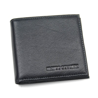 Мужское кожаное портмоне Marco Coverna 131A черное
