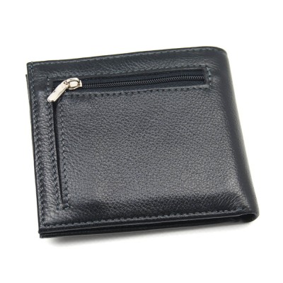 Мужское кожаное портмоне Marco Coverna 237-1E черное Мужское кожаное портмоне Marco Coverna 237-1E черное