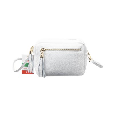 Женская кожаная сумка VEZZE 2386 белая Женская кожаная сумка VEZZE 2386 белая