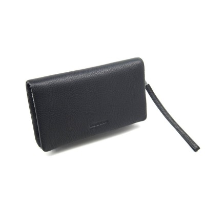 Мужская кожаная борсетка Marko Coverna 8508-3 черная Мужская кожаная борсетка Marko Coverna 8508-3 черная