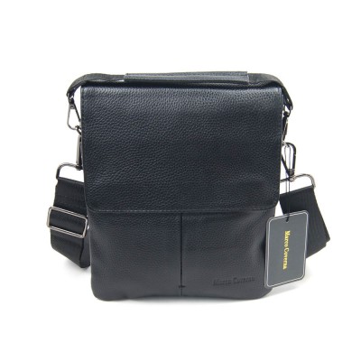 Мужская кожаная сумка Marko Coverna 16-8062-3 черная Мужская кожаная сумка Marko Coverna 16-8062-3 черная