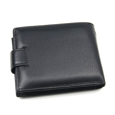 Мужской кожаный кошелек Marco Coverna M111 черный Мужской кожаный кошелек Marco Coverna M111 черный