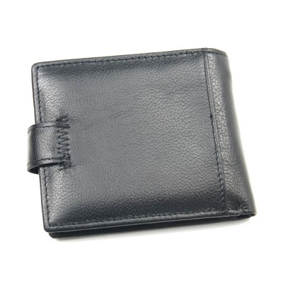 Мужской кожаный кошелек Marco Coverna M4 черный Мужской кожаный кошелек Marco Coverna M4 черный