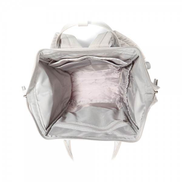 Рюкзак женский Himawari 9004-01 серо-пудровый