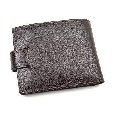 Мужской кожаный кошелек Marco Coverna B047-802М коричневый Мужской кожаный кошелек Marco Coverna B047-802М коричневый