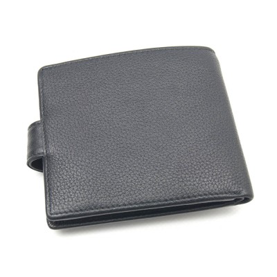 Мужской кожаный кошелек Luxon 8351Н черный Мужской кожаный кошелек Luxon 8351Н черный