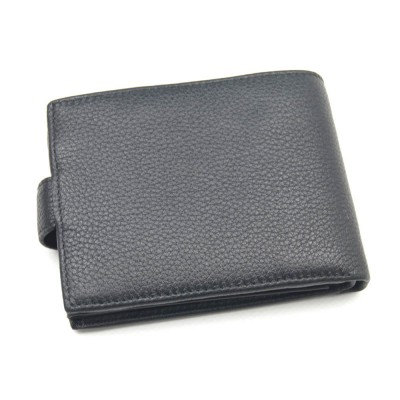 Мужской кожаный кошелек Luxon 8358Н черный Мужской кожаный кошелек Luxon 8358Н черный