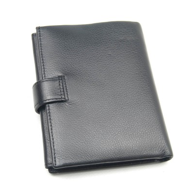 Мужской кожаный кошелек Alfa Ricco 3240 черный Мужской кожаный кошелек Alfa Ricco 3240 черный