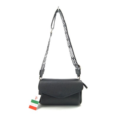 Женская кожаная сумка VEZZE 2354-2 черная