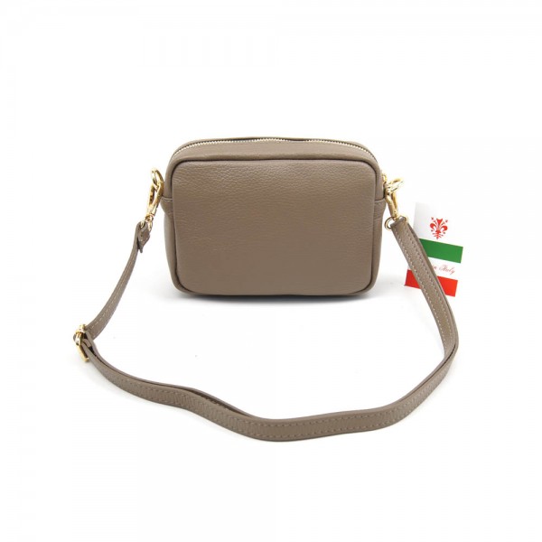 Женская кожаная сумка VEZZE 2342 тауп Женская кожаная сумка VEZZE 2342 тауп