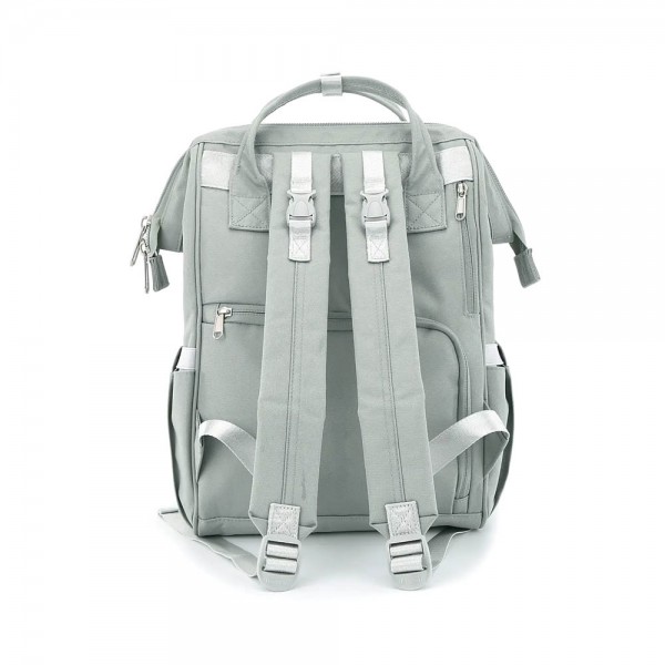 Рюкзак женский Himawari 1213-08 серо-зеленый