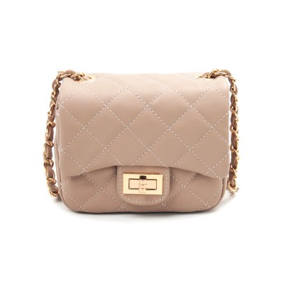 Женская кожаная сумка кросс-боди VEZZE 2446 бежевая Женская кожаная сумка кросс-боди VEZZE 2446 бежевая