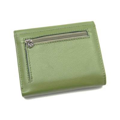 Женский кожаный кошелек Marco Coverna (2047-19) оливковый Женский кожаный кошелек Marco Coverna (2047-19) оливковый