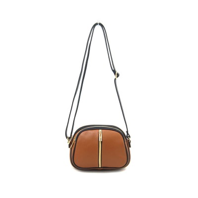 Женская кожаная сумка VEZZE 217Н рыжая