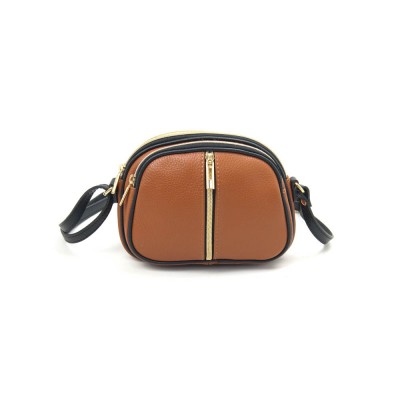 Женская кожаная сумка VEZZE 217Н рыжая Женская кожаная сумка VEZZE 217Н рыжая