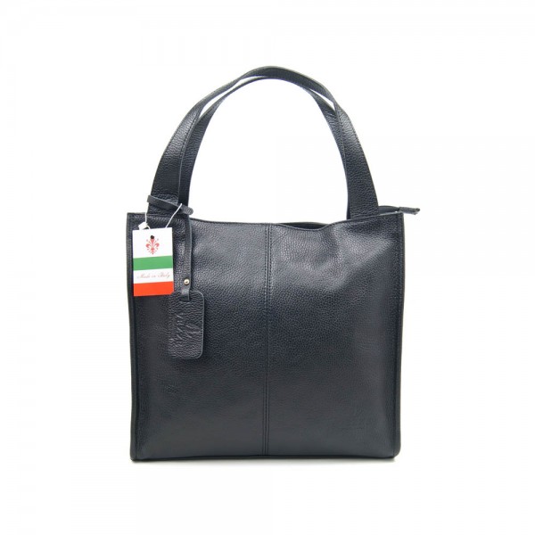 Женская кожаная сумка VEZZE 2328-S черная