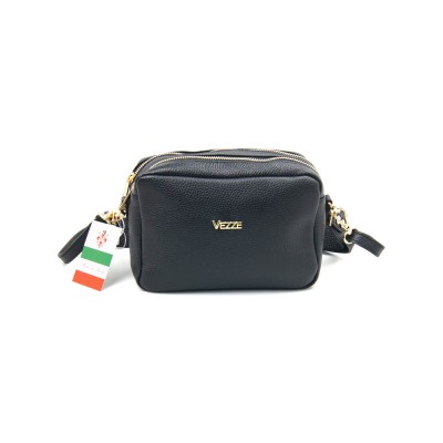 Сумка кожаная кросс-боди VEZZE 2265R черная Сумка кожаная кросс-боди VEZZE 2265R черная