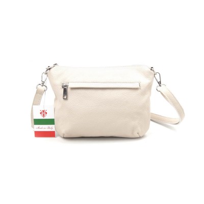 Сумка кожаная кросс-боди VEZZE 2528 светло-бежевая Сумка кожаная кросс-боди VEZZE 2528 светло-бежевая