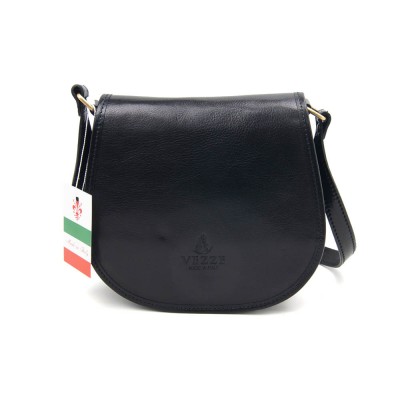 Женская кожаная сумка VEZZE 2489S черная