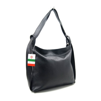 Женская кожаная сумка-рюкзак VEZZE 2351 черная Женская кожаная сумка-рюкзак VEZZE 2351 черная