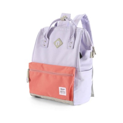 Рюкзак женский Himawari 9004-02 сиренево-розовый