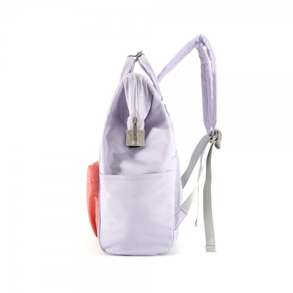 Рюкзак женский Himawari 9004-02 сиренево-розовый