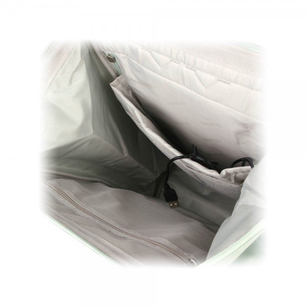 Рюкзак женский Himawari 9004-03 зелено-серый