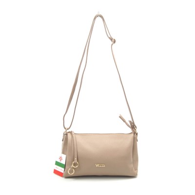 Женская кожаная сумка VEZZE 1940 темно-бежевая